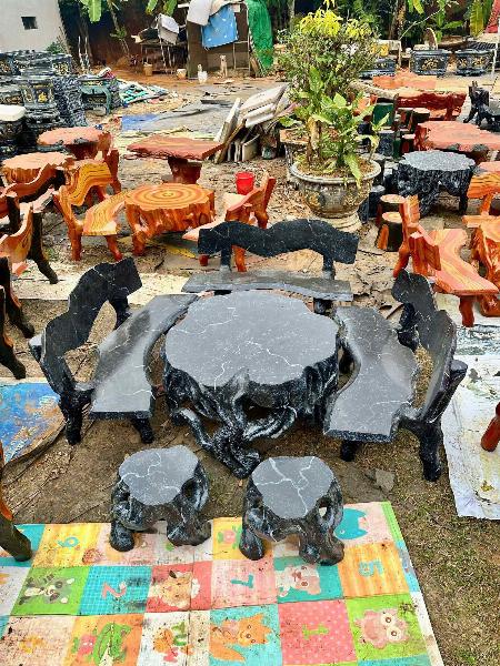 Bộ gốc đen vân đá (Loại to) Mẫu Mới Nhất