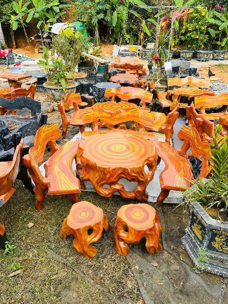 Bộ gốc vân gỗ Lũa (Loại to) Mẫu Mới Nhất